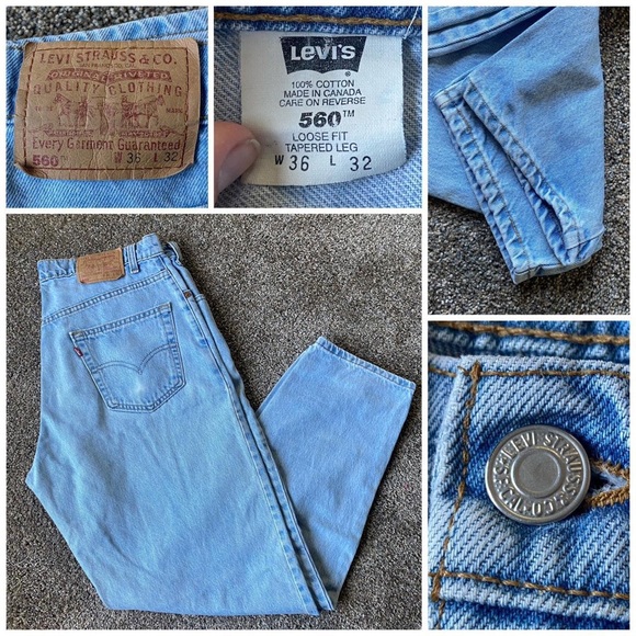 Preloved 560 Levi jeans 💐 - Picture 4 of 4